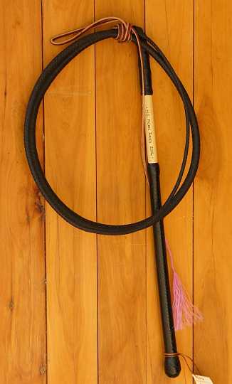 Picture 152.JPG - Trophy stock whip with branded handle